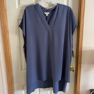 Terra & Sky Woven Tunic 4X - Grey